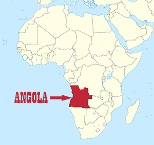 Angola map