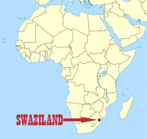 eSwatini map